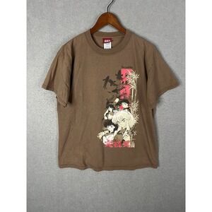 Inuyasha Vintage Y2K Adult Swim Magna Anime Japanese Cartoon T Shirt Men's M